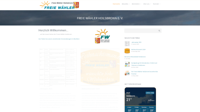 Screenshot of freie-waehler-heilsbronn...