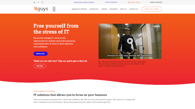Screenshot of itguys.com