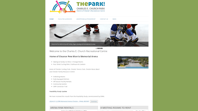 Screenshot of the-park.ca