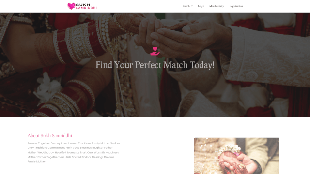 Screenshot of sukhsamriddhi.net