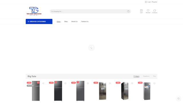 Screenshot of techgearkenya.co.ke