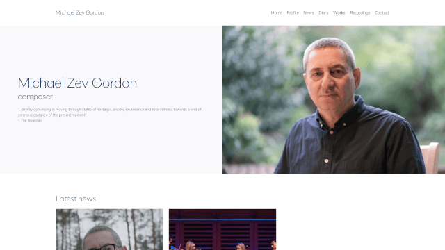 Screenshot of new2026.michaelzevgordon...
